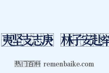 夷坚支志庚·林子安赴举是什么意思的图片